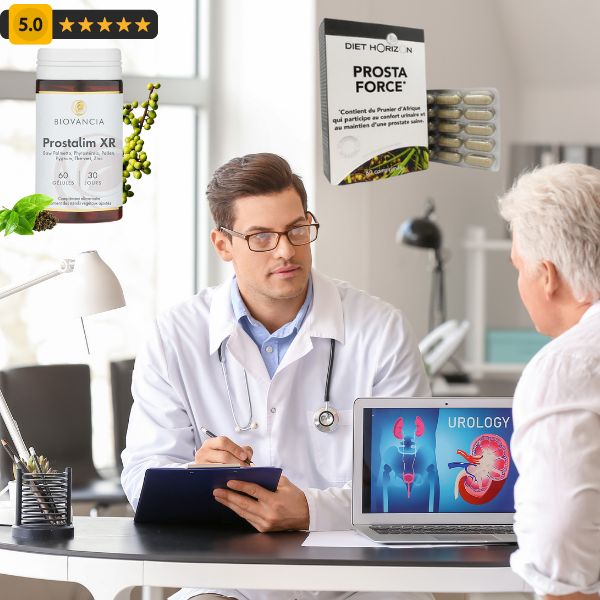 Prostaforce Diet Horizon 60 Comprimés - Maïtaké Et Pygeum, Santé De La Prostate, Neuf